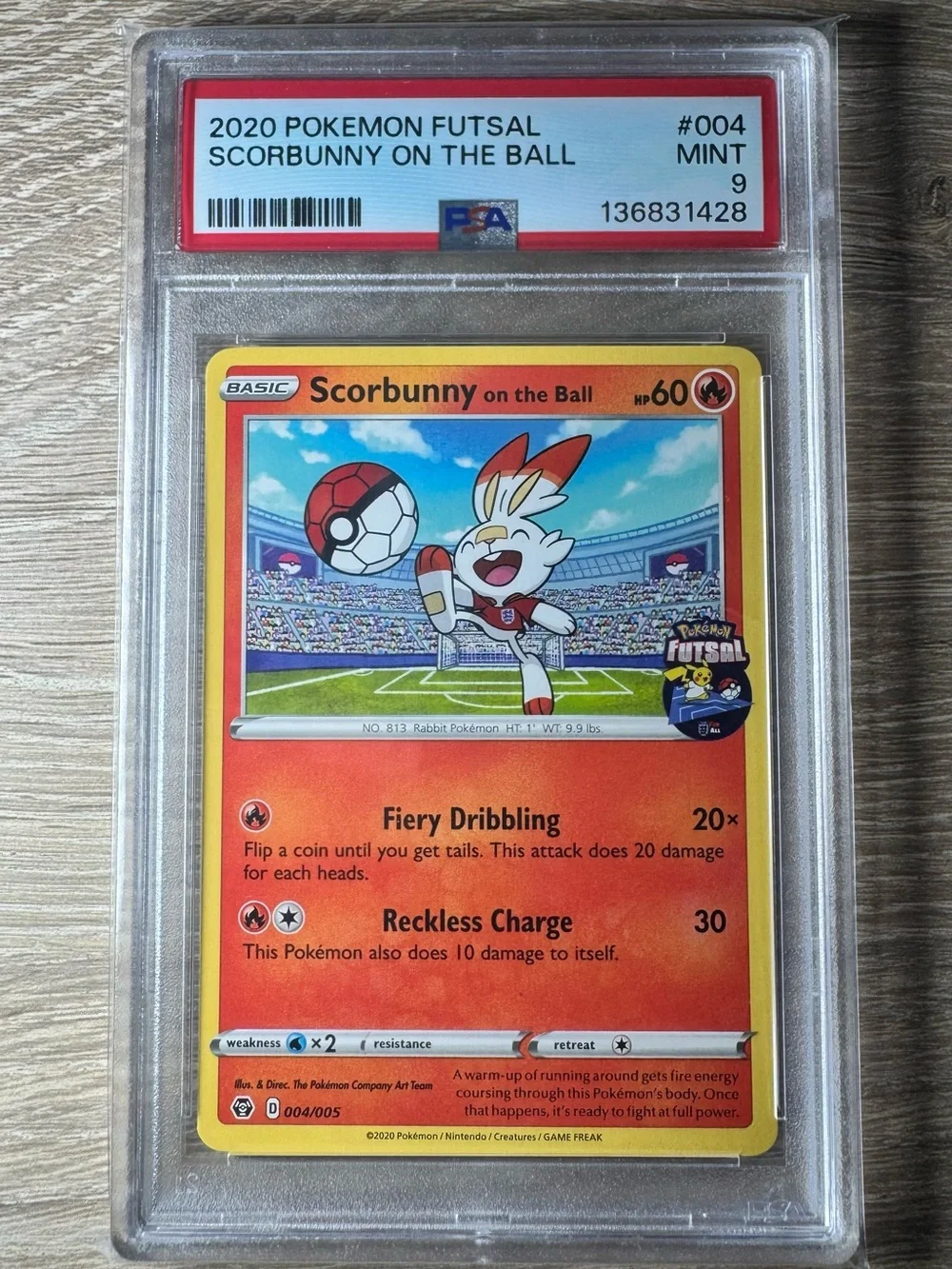 Scorbunny on the Ball #4/Pokemon Promo